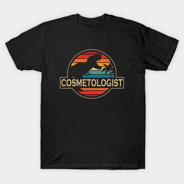 Cosmetologist Dinosaur T-Shirt by SusanFields